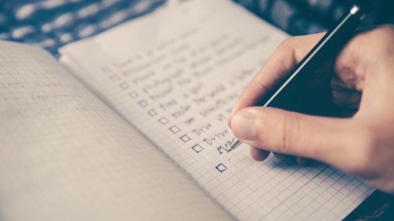 Intake checklist and notebook for opening a new legal matter